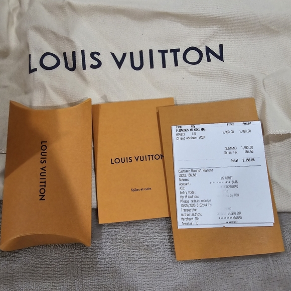 Mini LV book bag - Picture 2 of 2